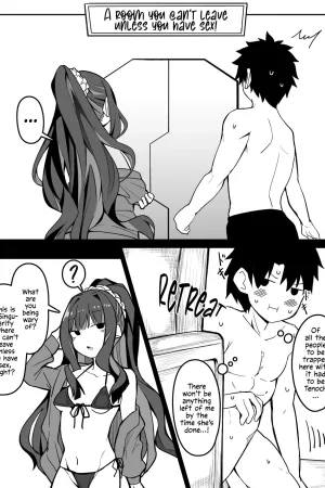 FGO Sex Shinai to Derarenai Heya Aru Aru
