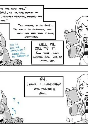 Frieren Preparing To Do Her Best For The Revival Of The Elven Race