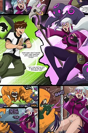 Future Ben 18 Vs CharmCaster – Magical Pacts