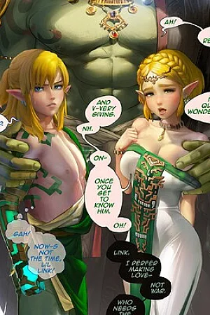 Ganondorf, Zelda and Link + Extras