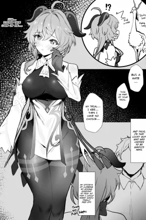 Ganyu-chan to Zangyou Nashi de Ichaicha Shitai