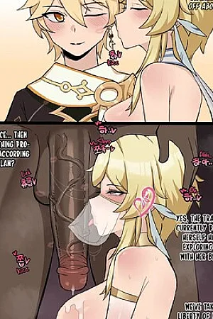 Genshin Impact NTR + Hilichurl