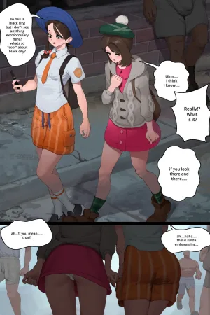 Gloria and Juliana visit Black City