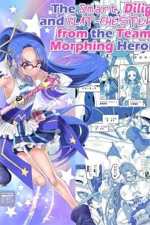 Henshin Heroine Team no Zunouha de Majime de Hinnyuu no Blue