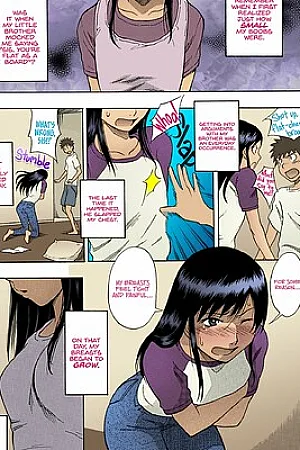Hinnyuu Kyonyuu History | Tiny Boobs Giant Tits History [Colorized]