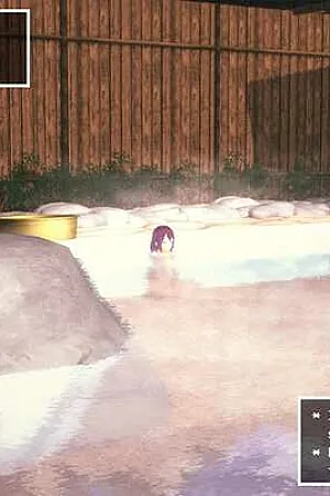 Hot Spring With Frisk And Chara