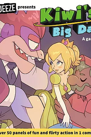 Kiwi's Big Date – A Gangbang Fit For A Queen