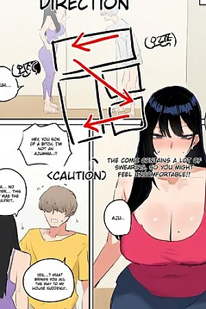 [kkan] Comic about giving proper discipline to the downstairs neighbor lady….