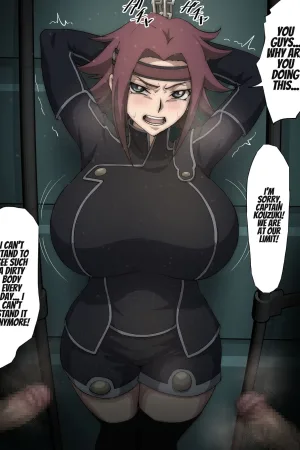 Kuro no Kishidan Taiin ni Osowareru Kallen
