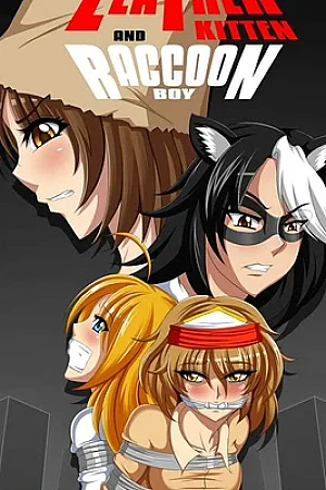 Leather Kitten And Raccoon Boy 2