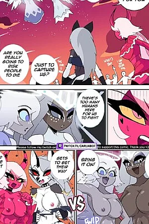 Loona & Verosika Vs Emily & Sera