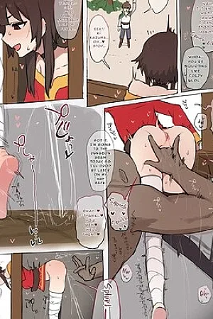 Megumin Cheating with An Old Man