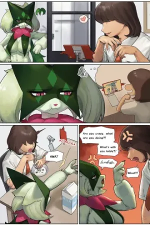 Meowscarada comic