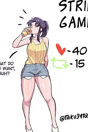 Misato Katsuragi's Strip Game