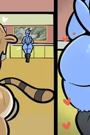 Mordecai x Rigby 2 – Surprise Buttsex