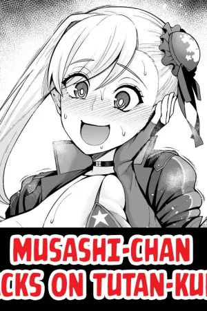 Musashi-chan, tsutan-kun o tsumamigui ❤