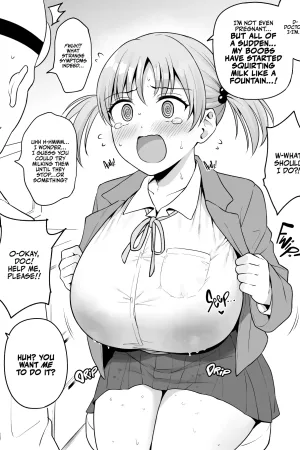 Ninshin shitenai noni Bonyuu ga Deru Ko-chan o Shinsatsu suru Oisha-san