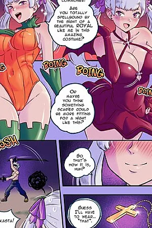 Noelle x Asta x Nero comic