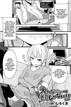 Ookiku Naritai no wa Soko janai!!