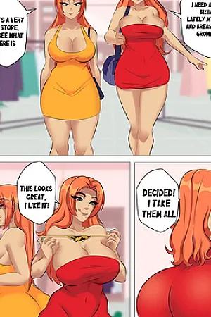 Orihime And Rangiku At The Mall