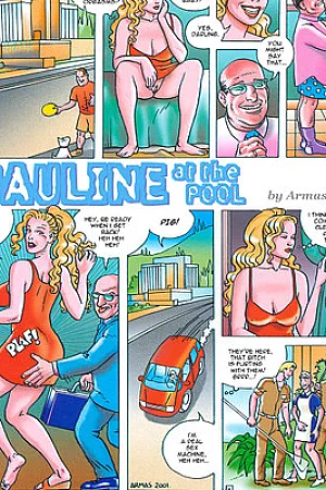 Pauline At The Pool