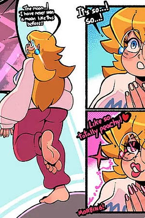Peach's Morbing Moon!