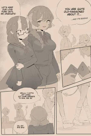 Perverted futanari secretly pushed her virgin girlfriend into 'compensated dating' and got her addicted to it!