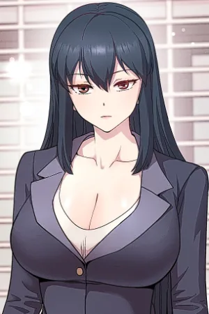 Playing a game with my Busty Manager