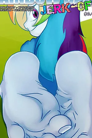 Rainbow Dash Jerk-Off!