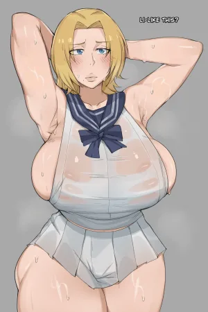 Rangiku in sailor outift