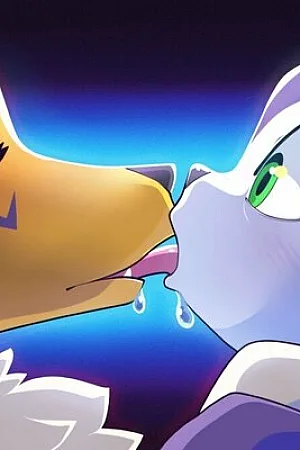 Renamon x Impmon (Digimon)