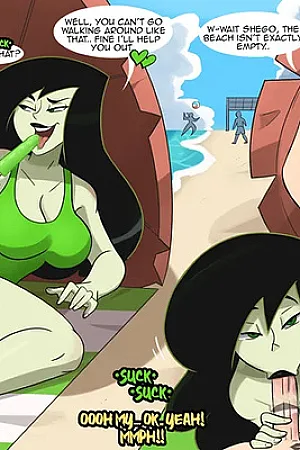Ron & Shego At The Beach