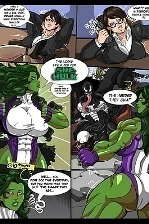 She-Hulk Vs Venom