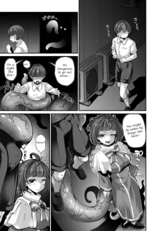 Shokushu Musume ni Seiteki ni Taberaretakute Wazato Nawabari ni Yattekita Muttsuri Dosukebe Mekakure?-kun VS Shogo-tan