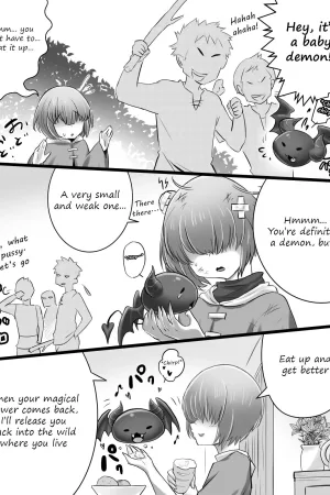 Shota-kun and the little monster