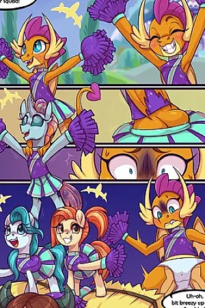 Smolder's cheerleading initiation