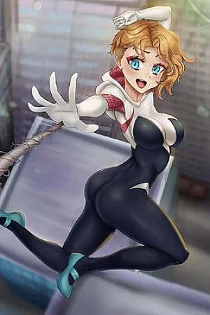 Spider Gwen fucks the Spiderverse