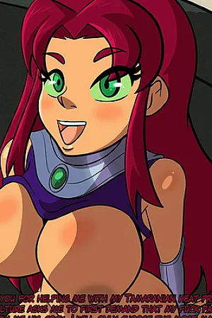 Starfire In Heat!