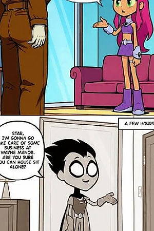Teen Titans: Starfire's Housesitting