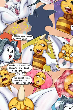 Temmie And Monster Kid