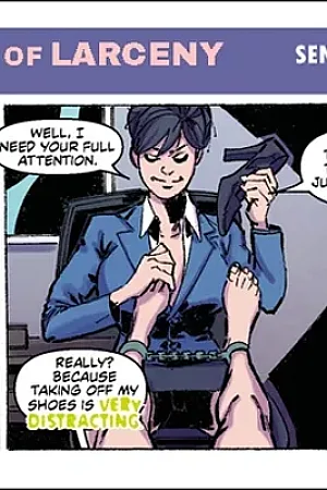 Ticklish Soles Of Larceny – Sensitive Situations