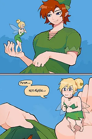 Tinker Bell And Peter Pan