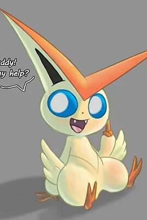 Victini helping out