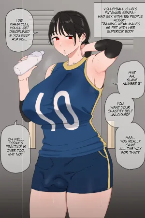 Volley-bu no Futanari Senpai