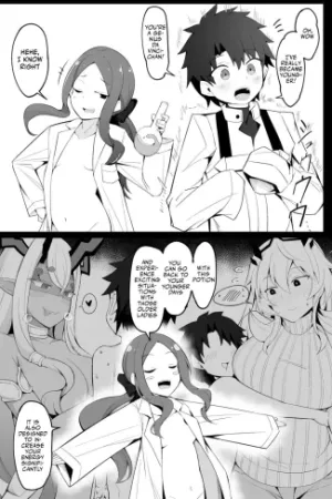 Wakagaeri no Hiyaku o Kaihatsu shita Da Vinci-chan