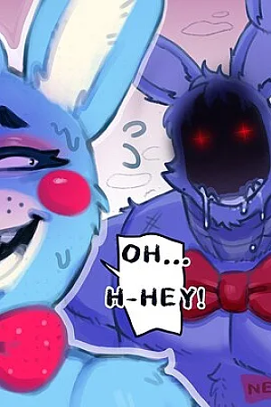 Withered Bonnie x Toy Bonnie